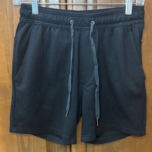 Teen Men's Black American Eagle athletic Shorts